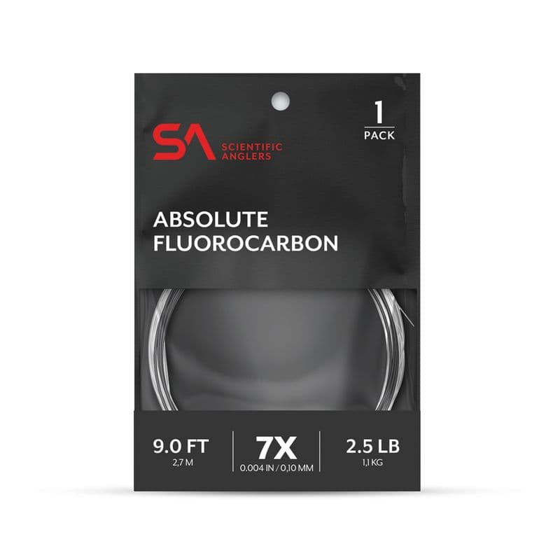 Absolute Fluorocarbon Leader 9' 2X (0.23mm) view 2