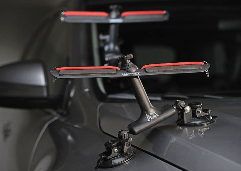 SUMO Suction Mount Rod Carrier view 3